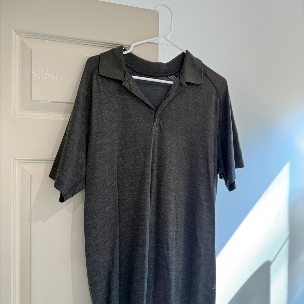 lululemon athletica Charcoal Polo Shirt